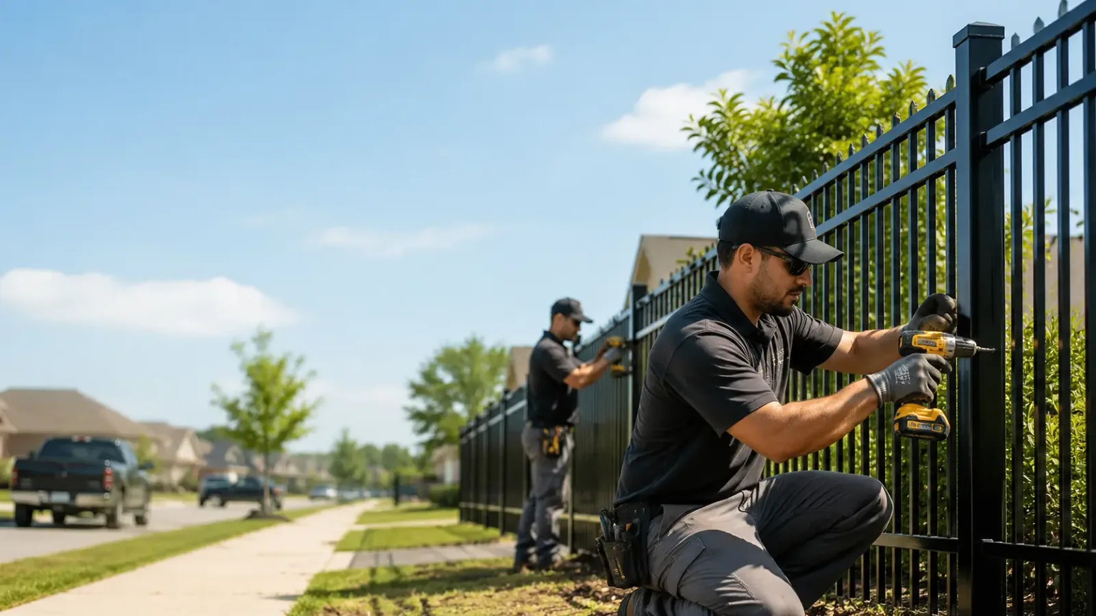Metal Fence Installation in West Burlington, NY